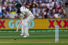 MELBOURNE, AUSTRALIA - DECEMBER 26: David Warner of Australia bats during day one of the Second Test match in the series between Australia and New Zealand at The Melbourne Cricket Ground on December 26, 2019 in Melbourne, Australia. (Photo by Speed Media/Icon Sportswire)