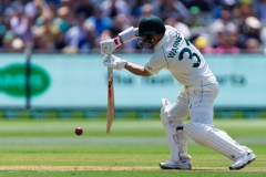 MELBOURNE, AUSTRALIA - DECEMBER 26: David Warner of Australia bats during day one of the Second Test match in the series between Australia and New Zealand at The Melbourne Cricket Ground on December 26, 2019 in Melbourne, Australia. (Photo by Speed Media/Icon Sportswire)