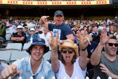 MELBOURNE, AUSTRALIA - DECEMBER 26: Cricket fans during day one of the Second Test match in the series between Australia and New Zealand at The Melbourne Cricket Ground on December 26, 2019 in Melbourne, Australia. (Photo by Speed Media/Icon Sportswire)