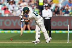 MELBOURNE, AUSTRALIA - DECEMBER 26: Travis Head of Australia bats during day one of the Second Test match in the series between Australia and New Zealand at The Melbourne Cricket Ground on December 26, 2019 in Melbourne, Australia. (Photo by Speed Media/Icon Sportswire)