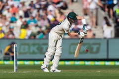 MELBOURNE, AUSTRALIA - DECEMBER 26: Steven Smith of Australia bats during day one of the Second Test match in the series between Australia and New Zealand at The Melbourne Cricket Ground on December 26, 2019 in Melbourne, Australia. (Photo by Speed Media/Icon Sportswire)