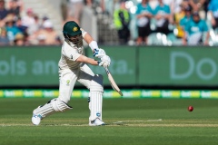 MELBOURNE, AUSTRALIA - DECEMBER 26: Steven Smith of Australia bats during day one of the Second Test match in the series between Australia and New Zealand at The Melbourne Cricket Ground on December 26, 2019 in Melbourne, Australia. (Photo by Speed Media/Icon Sportswire)