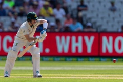 MELBOURNE, AUSTRALIA - DECEMBER 27: Steven Smith of Australia bats during day two of the Second Test match in the series between Australia and New Zealand at The Melbourne Cricket Ground on December 27, 2019 in Melbourne, Australia. (Photo by Speed Media/Icon Sportswire)