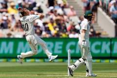 MELBOURNE, AUSTRALIA - DECEMBER 27: Neil Wagner of New Zealand bowls during day two of the Second Test match in the series between Australia and New Zealand at The Melbourne Cricket Ground on December 27, 2019 in Melbourne, Australia. (Photo by Speed Media/Icon Sportswire)