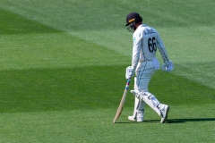 MELBOURNE, AUSTRALIA - DECEMBER 27: Tom Blundell of New Zealand is caught out during day two of the Second Test match in the series between Australia and New Zealand at The Melbourne Cricket Ground on December 27, 2019 in Melbourne, Australia. (Photo by Speed Media/Icon Sportswire)