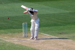 MELBOURNE, AUSTRALIA - DECEMBER 27: Tom Latham of New Zealand bats during day two of the Second Test match in the series between Australia and New Zealand at The Melbourne Cricket Ground on December 27, 2019 in Melbourne, Australia. (Photo by Speed Media/Icon Sportswire)