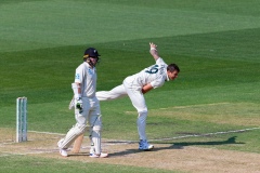 MELBOURNE, AUSTRALIA - DECEMBER 27: James Pattinson of Australia bowls during day two of the Second Test match in the series between Australia and New Zealand at The Melbourne Cricket Ground on December 27, 2019 in Melbourne, Australia. (Photo by Speed Media/Icon Sportswire)