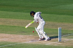 MELBOURNE, AUSTRALIA - DECEMBER 27: Tom Latham of New Zealand bats during day two of the Second Test match in the series between Australia and New Zealand at The Melbourne Cricket Ground on December 27, 2019 in Melbourne, Australia. (Photo by Speed Media/Icon Sportswire)