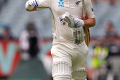 MELBOURNE, AUSTRALIA - DECEMBER 28: Ross Taylor of New Zealand caught out during day three of the Second Test match in the series between Australia and New Zealand at The Melbourne Cricket Ground on December 28, 2019 in Melbourne, Australia. (Photo by Speed Media/Icon Sportswire)