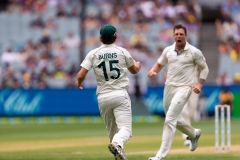 MELBOURNE, AUSTRALIA - DECEMBER 28: Joe Burns of Australia during day three of the Second Test match in the series between Australia and New Zealand at The Melbourne Cricket Ground on December 28, 2019 in Melbourne, Australia. (Photo by Speed Media/Icon Sportswire)