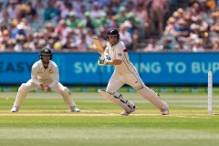 MELBOURNE, AUSTRALIA - DECEMBER 28: Tom Latham of New Zealand bats during day three of the Second Test match in the series between Australia and New Zealand at The Melbourne Cricket Ground on December 28, 2019 in Melbourne, Australia. (Photo by Speed Media/Icon Sportswire)