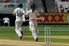 MELBOURNE, AUSTRALIA - DECEMBER 28: during day three of the Second Test match in the series between Australia and New Zealand at The Melbourne Cricket Ground on December 28, 2019 in Melbourne, Australia. (Photo by Speed Media/Icon Sportswire)