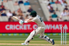 MELBOURNE, AUSTRALIA - DECEMBER 28: Steven Smith of Australia bats during day three of the Second Test match in the series between Australia and New Zealand at The Melbourne Cricket Ground on December 28, 2019 in Melbourne, Australia. (Photo by Speed Media/Icon Sportswire)