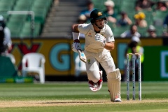 MELBOURNE, AUSTRALIA - DECEMBER 29:Matthew Wade of Australia runs  during day four of the Second Test match in the series between Australia and New Zealand at The Melbourne Cricket Ground on December 29, 2019 in Melbourne, Australia. (Photo by Speed Media/Icon Sportswire)