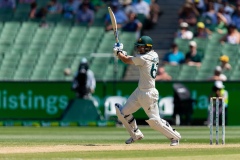 MELBOURNE, AUSTRALIA - DECEMBER 29: Travis Head of Australia bats  during day four of the Second Test match in the series between Australia and New Zealand at The Melbourne Cricket Ground on December 29, 2019 in Melbourne, Australia. (Photo by Speed Media/Icon Sportswire)