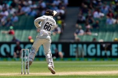 MELBOURNE, AUSTRALIA - DECEMBER 29: Tom Blundell of New Zealand bats during day four of the Second Test match in the series between Australia and New Zealand at The Melbourne Cricket Ground on December 29, 2019 in Melbourne, Australia. (Photo by Speed Media/Icon Sportswire)