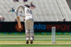 MELBOURNE, AUSTRALIA - DECEMBER 29: Tom Blundell of New Zealand bats during day four of the Second Test match in the series between Australia and New Zealand at The Melbourne Cricket Ground on December 29, 2019 in Melbourne, Australia. (Photo by Speed Media/Icon Sportswire)