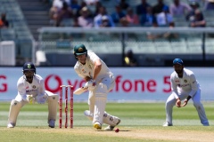 MELBOURNE, AUSTRALIA - DECEMBER 26: Cameron Green of Australia bats during day one of the Second Vodafone Test cricket match between Australia and India at the Melbourne Cricket Ground on December 26, 2020 in Melbourne, Australia. (Photo by Dave Hewison/Speed Media/Icon Sportswire)
