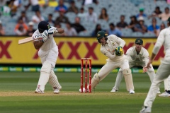 MELBOURNE, AUSTRALIA - DECEMBER 27: Tim Paine of Australia catches the ball during day two of the Second Vodafone Test cricket match between Australia and India at the Melbourne Cricket Ground on December 27, 2020 in Melbourne, Australia. (Photo by Dave Hewison/Speed Media/Icon Sportswire)