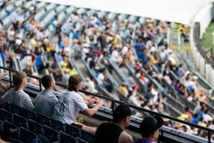 MELBOURNE, AUSTRALIA - DECEMBER 27: A view of the spectators during day two of the Second Vodafone Test cricket match between Australia and India at the Melbourne Cricket Ground on December 27, 2020 in Melbourne, Australia. (Photo by Dave Hewison/Speed Media/Icon Sportswire)
