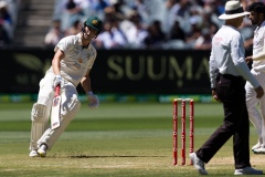 MELBOURNE, AUSTRALIA - DECEMBER 29: Cameron Green of Australia takes a run  during day four of the Second Vodafone Test cricket match between Australia and India at the Melbourne Cricket Ground on December 29, 2020 in Melbourne, Australia. (Photo by Dave Hewison/Speed Media/Icon Sportswire)