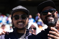 MELBOURNE, AUSTRALIA - DECEMBER 29: Indian fans erupt during day four of the Second Vodafone Test cricket match between Australia and India at the Melbourne Cricket Ground on December 29, 2020 in Melbourne, Australia. (Photo by Dave Hewison/Speed Media/Icon Sportswire)
