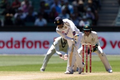 MELBOURNE, AUSTRALIA - DECEMBER 29: Shubman Gill of India bats during day four of the Second Vodafone Test cricket match between Australia and India at the Melbourne Cricket Ground on December 29, 2020 in Melbourne, Australia. (Photo by Dave Hewison/Speed Media/Icon Sportswire)