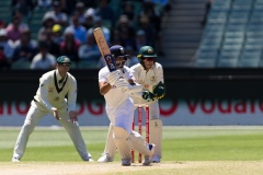MELBOURNE, AUSTRALIA - DECEMBER 29: Ajinkya Rahane of India during day four of the Second Vodafone Test cricket match between Australia and India at the Melbourne Cricket Ground on December 29, 2020 in Melbourne, Australia. (Photo by Dave Hewison/Speed Media/Icon Sportswire)