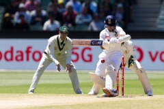 MELBOURNE, AUSTRALIA - DECEMBER 29: Ajinkya Rahane of India during day four of the Second Vodafone Test cricket match between Australia and India at the Melbourne Cricket Ground on December 29, 2020 in Melbourne, Australia. (Photo by Dave Hewison/Speed Media/Icon Sportswire)
