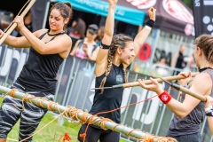MELBOURNE, AUSTRALIA - 17 SEPTEMBER: during the Spartan Melbourne Urban Sprint 2018, Australia on December 08 2018. MELBOURNE, AUSTRALIA - 17 SEPTEMBER: during the Spartan Melbourne Urban Sprint 2018, Australia on December 08 2018.