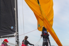 PORT PHILLIP BAY, MAY 2, 2021: BLiSS Series, Race 1 in Port Phillip Bay, Melbourne. (Photo: Dave Hewison) PORT PHILLIP BAY, MAY 2, 2021: BLiSS Series, Race 1 in Port Phillip Bay, Melbourne. (Photo: Dave Hewison)